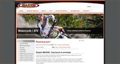 Desktop Screenshot of maxxis.ro